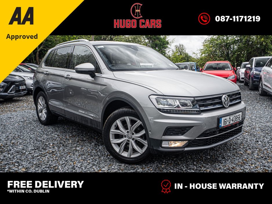 Volkswagen Tiguan 2016 Highline 2.0TDI/NCT/Clearance €18k