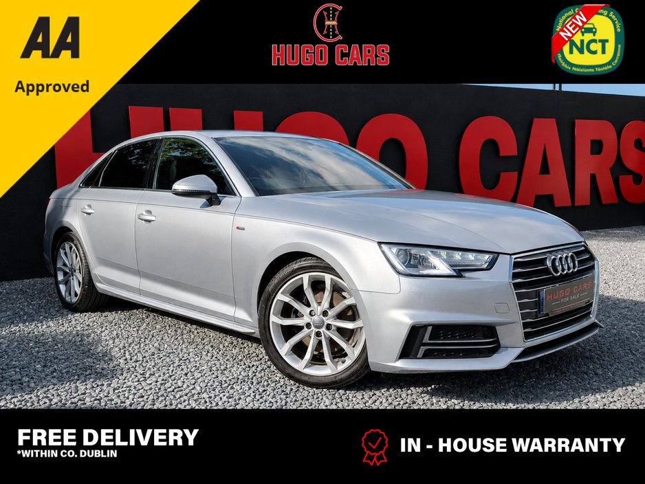 Audi A4 162 2.0d S-LINE Auto/New NCT/Warranty