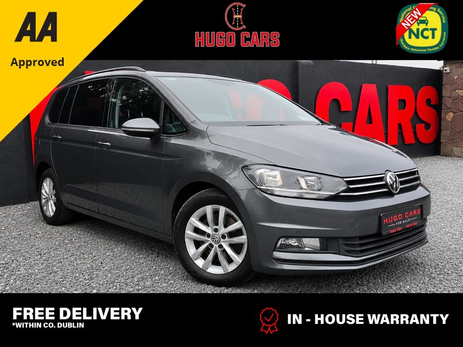Volkswagen Touran 2016 1.6tdi 7 seats/New NCT/Warranty