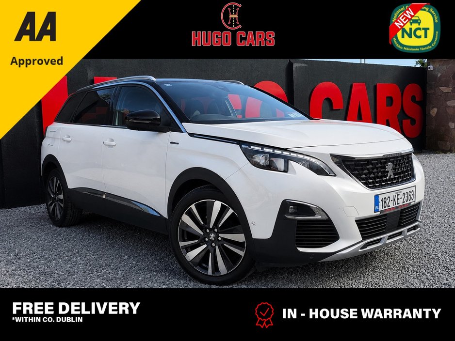 Peugeot 5008 182 GT-LINE/High spec/6m Warranty