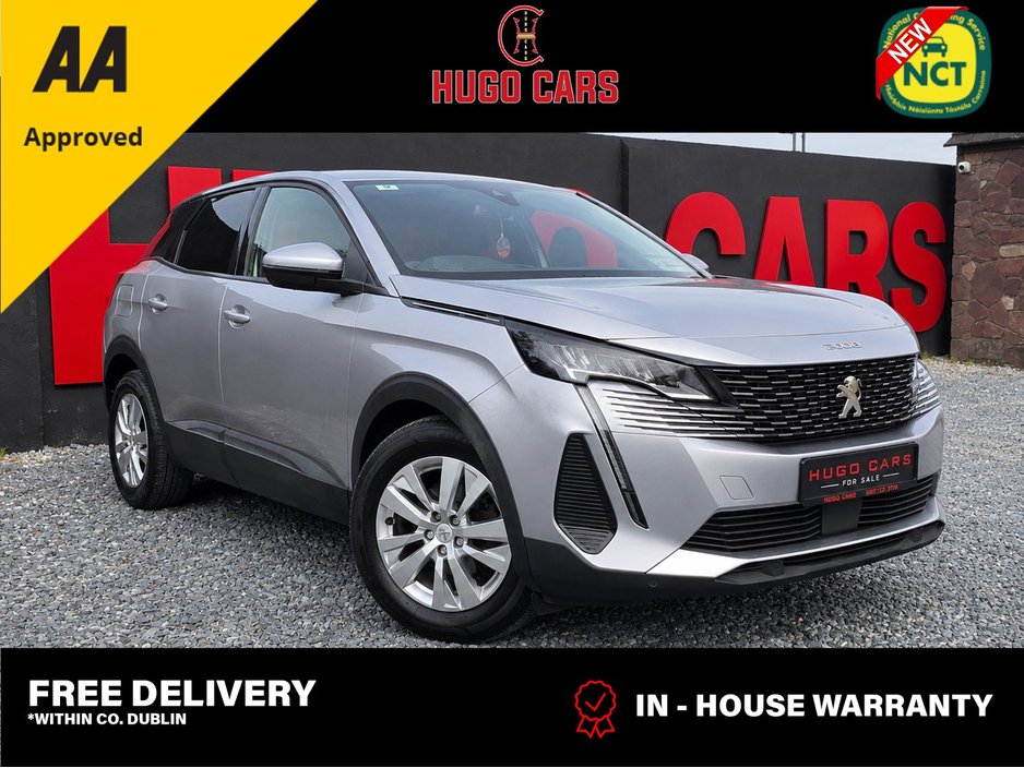 Peugeot 3008 2021 1.5d/FSH/New NCT/1yr Warranty