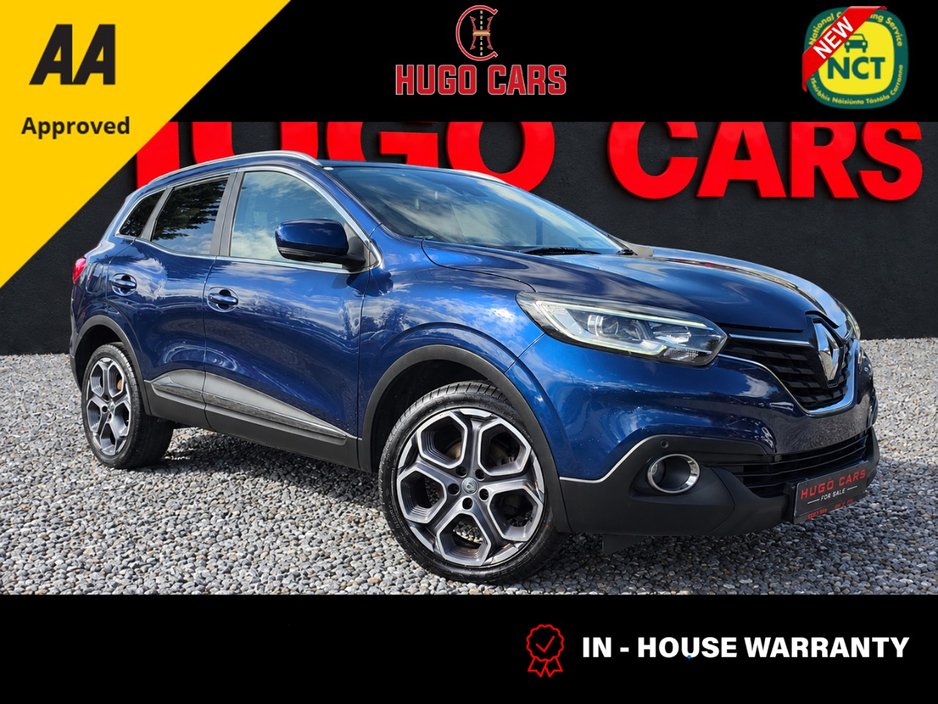 Renault Kadjar 2016 1.5d/Irish/New NCT/Warranty